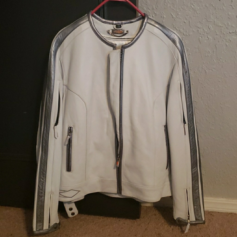 Power trip leather jacket